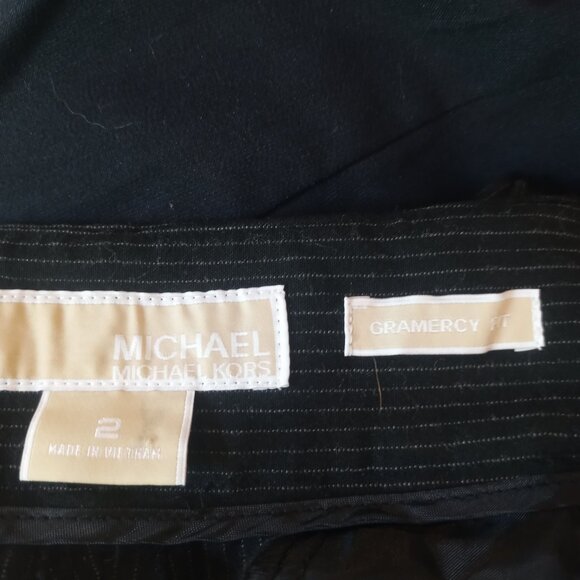 Michael Kors Y2KLow Rise Striped Trouser - Picture 4 of 7